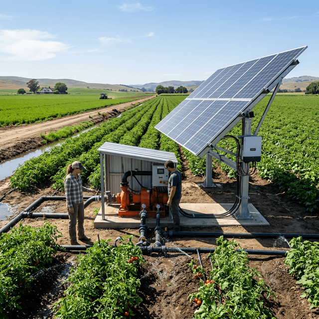 Curso sistema de bombeo fotovoltaico